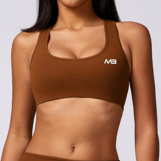 Cora Sports Top - Mocha