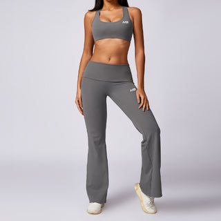 Cora Sports Top - Grey