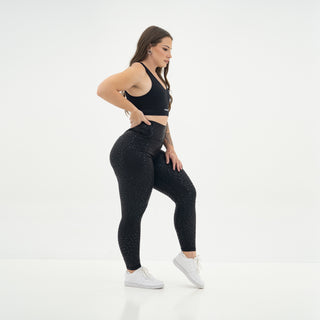 Curve Classic Leggings Pattern - Black Cheetah