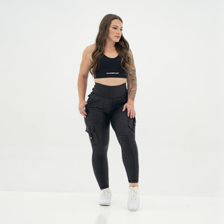 Curve Cargo EVO Leggings Pattern - Black Python