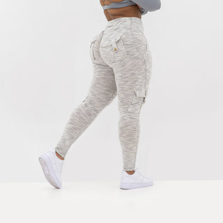 Curve Cargo EVO Leggings Pattern - Frost