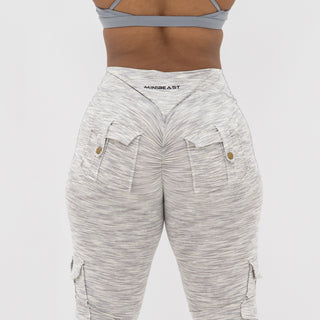 Curve Cargo EVO Leggings Pattern - Frost