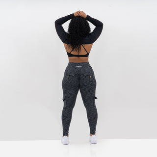 Curve Cargo EVO Leggings Pattern - Midnight Sky