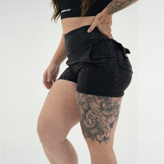 Curve Cargo EVO Shorts Pattern - Black Cheetah