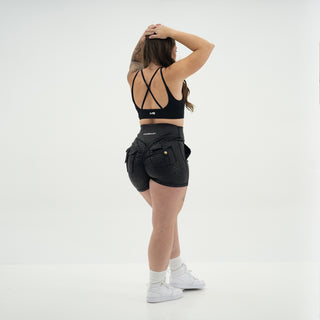 Curve Cargo EVO Shorts Pattern - Black Python