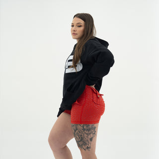 Curve Cargo EVO Shorts Pattern - Red Cheetah