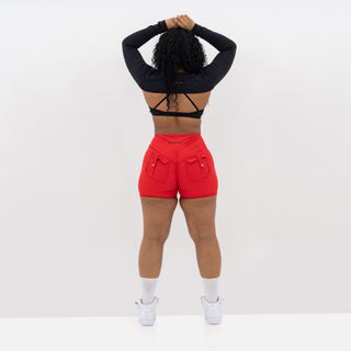 Curve Cargo EVO Shorts - Scarlett