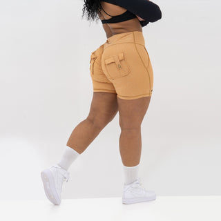 Curve Cargo EVO Shorts Pattern - Tan Cheetah