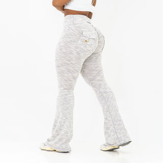 Curve Cargo Flare Leggings - Frost