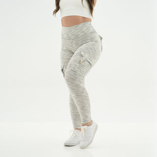 Curve Cargo Leggings Pattern - Frost