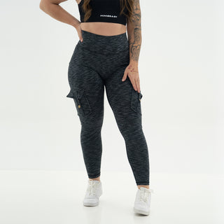 Curve Cargo Leggings Pattern - Midnight Sky