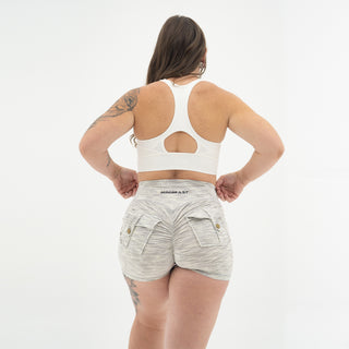 Curve Cargo Shorts Pattern - Frost