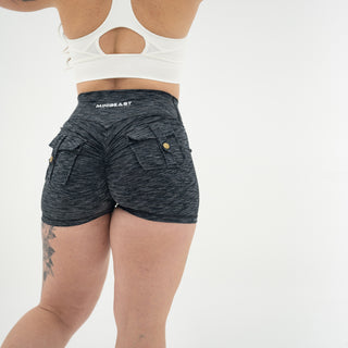 Curve Cargo Shorts Pattern - Midnight Sky