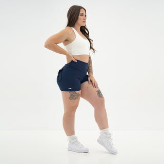 Curve Cargo Shorts - Navy