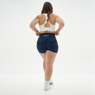 Curve Cargo Shorts - Navy