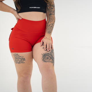 Curve Cargo Shorts - Scarlett