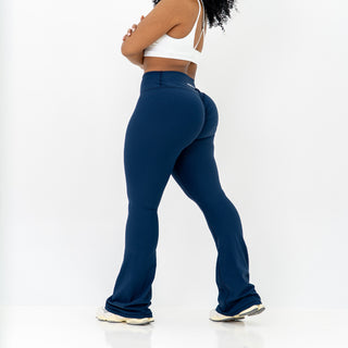 Curve Classic Flare Leggings - Navy