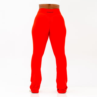 Curve Classic Flare Leggings - Scarlet