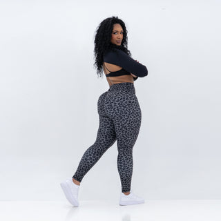 Curve Classic Leggings Pattern - Midnight Panther