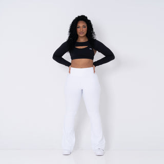 Curve Classic Flare Leggings - White