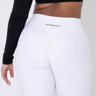 Curve Classic Flare Leggings - White
