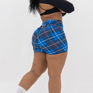 Curve Classic Shorts - Blue Gingham