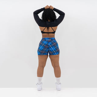 Curve Classic Shorts - Blue Gingham