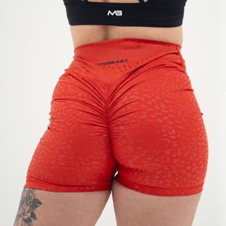 Curve Classic Shorts - Red Cheetah
