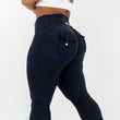 Curve-V Cargo Flare Leggings