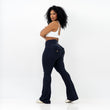 Curve-V Cargo Flare Leggings