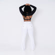 Curve-V Cargo Flare Leggings