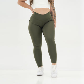 Curve X Leggings - Army Green