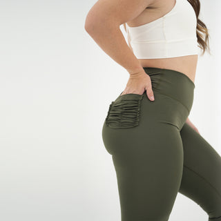 Curve X Leggings - Army Green