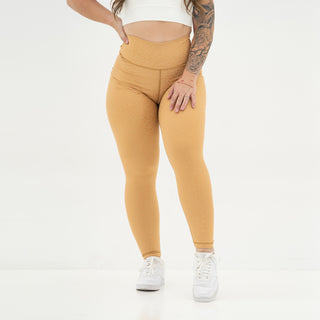 Curve X Leggings Pattern - Tan Cheetah