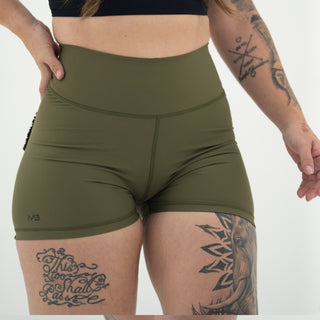 Curve X Shorts - Army Green