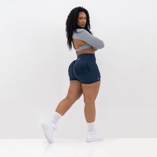 Curve X Shorts - Navy