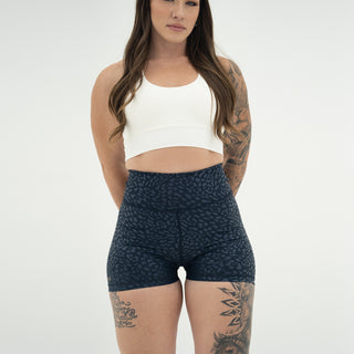 Curve X Shorts Pattern - Navy Cheetah