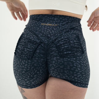 Curve X Shorts Pattern - Navy Cheetah