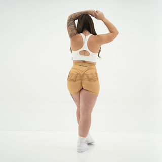 Curve X Shorts Pattern - Tan Cheetah