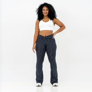 Curve-V X Flare Leggings - Midnight Sky