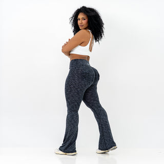 Curve-V X Flare Leggings - Midnight Sky