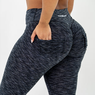 Curve-V X Flare Leggings - Midnight Sky