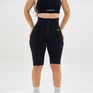 Defined Biker Shorts - Black