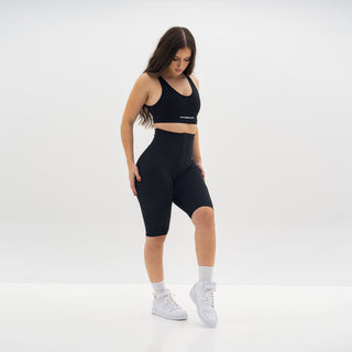 Defined Biker Shorts - Black