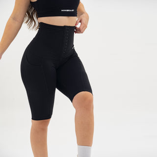 Defined Biker Shorts - Black