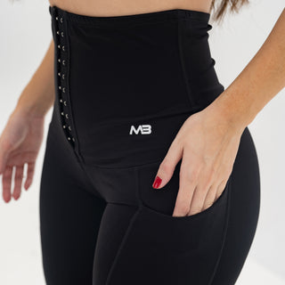 Defined Biker Shorts - Black