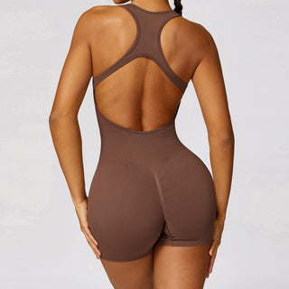 Define Bodysuit Short - Coffee
