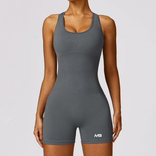 Define Bodysuit Short - Grey