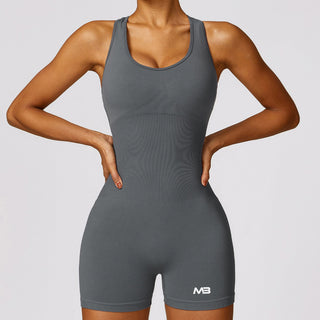 Define Bodysuit Short - Grey