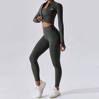 Defy Leggings - Charcoal